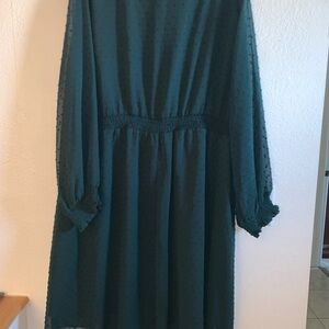 BloomChic Emerald Dress